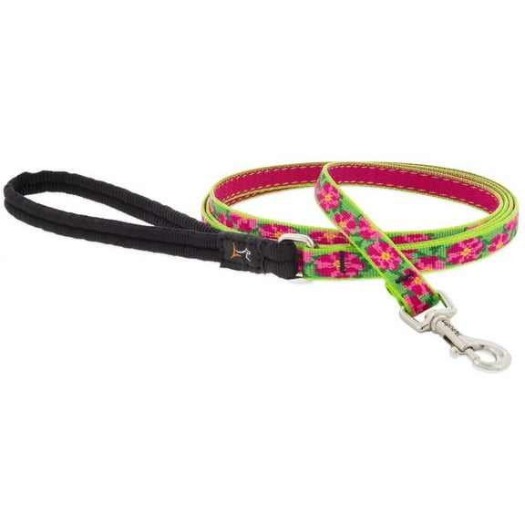 Lupine Leash 4-Foot by 1/2" Wide Petunias
