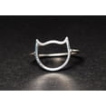thumbnail image 6 of Heaven Crafts Silver Cat Ring 925 Sterling silver Handmade Designer Jewelry, 6 of 6