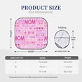 thumbnail image 3 of Disketp 2 Piece Best Mom Ever Pattern Windshield Sunshades,Folding Windshield Sun Shade For Car Suv Trucks Sedan,Blocks Uv Rays Sun Visor Protector-Medium, 3 of 7
