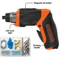 thumbnail image 2 of BLACK+DECKER 4V Max Cordless Screwdriver With Picture-Hanging Kit, (BDCS40BI), 2 of 21