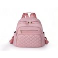 thumbnail image 1 of LNGOOR Lightweight Portable Fashion Outdoor Double Shoulder Bag With Large Capacity For Women  Casual Backpack With Rivets  Texture  Various Colors Available School Backpack For College S, 1 of 1