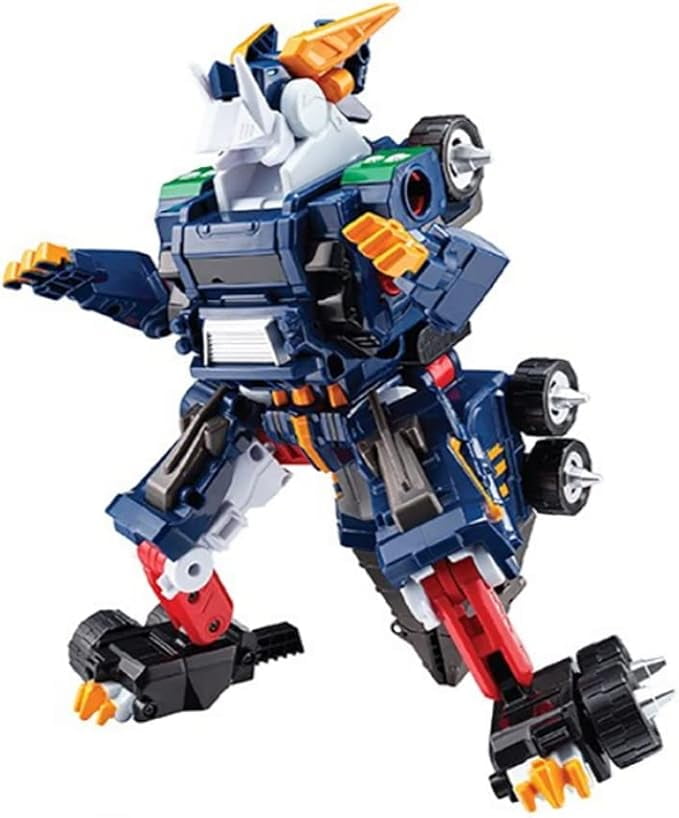 Tobot V Ultra Commander 3 Step Transformation Robot - Robot Monster Car Transformation 11(W) x4.5(H) x11.8(D) in[Parallel imports]