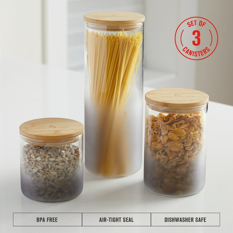 Deal 9) 6 jars with Seal CEREAL FLAVOR PACK Storage Box With Seal Air