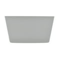 thumbnail image 4 of Mainstays Large Plastic Storage Bin, Soft Silver, 4 of 6