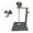 Silver-A, variant on ToppiJoy Pneumatic Mixer for Paint with Adjustable Height and 2600 RPM Speed, Air Powered Agitator for 5 Gallon Chemical & Ink Mixing