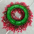 thumbnail image 5 of Jienlioq Christmas Clearance Extra Large Christmas Wreath Decor for Front Door Window Display - Holiday Mall Scene Setting Prop Giftable Xmas Hanging Ornament Indoor Outdoor, 5 of 7