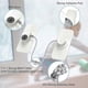 thumbnail image 3 of Window Safety Lock 2 Packs Versatile Window Restrictor Self Adhesive for No Drilling Window Locks, Refrigerator Lock with Key Child Pet Child Safety C, 3 of 5