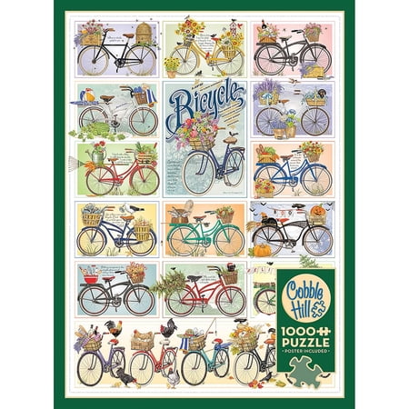Bicycles 1000-Piece Puzzle