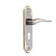 thumbnail image 4 of Mortise Front Back Lever Latch Durable Aluminum Alloy Door Lock Set With Handle, 4 of 10