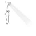 thumbnail image 5 of MOEN 28586 Attract Magnetix 6-Spray 6.75 in. Dual Wall Mount Fixed and Handheld Shower Heads 1.75 GPM with Slidebar in Chrome, 5 of 7