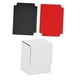 thumbnail image 2 of Estuche para baraja de cartas con capacidad para más de 100 cartas en fundas, versátil y resistente al agua. Blanco, 2 of 9