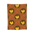 thumbnail image 2 of Cartoon Retro Pattern Throw Blanket, Anti-Pilling Ultra-Soft Micro Fleece Cover Blanket for Bed Sofa, for All Seasons, 80"x60", 2 of 9