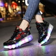 thumbnail image 6 of YUNICUS Roller Skate Shoes LED Light Up Shoes with Wheels Roller Shoes USB Rechargealbe Shoes Kids Gifts, 6 of 7