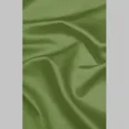thumbnail image 4 of Gorgeous Home Linen 3pc Kitchen Window Curtain Set Foam Lined Rod Pocket Faux Silk 2 Tiers 1 valance Solid Color Lime Green, 4 of 5