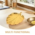thumbnail image 2 of WEUVEB Vintage Gold Metal Fruit Tray Decorative Centerpiece for Party and Home Display, 2 of 8