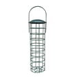 thumbnail image 2 of Xihbxyly Comedero Metálico para Pájaros, Diseño Colgante, Ventana de Visualización, Decoración de Jardín, Alimentación Durante Todo El Año, Techo de Fácil Llenado, Construcción de Hierro Resistente,, 2 of 7