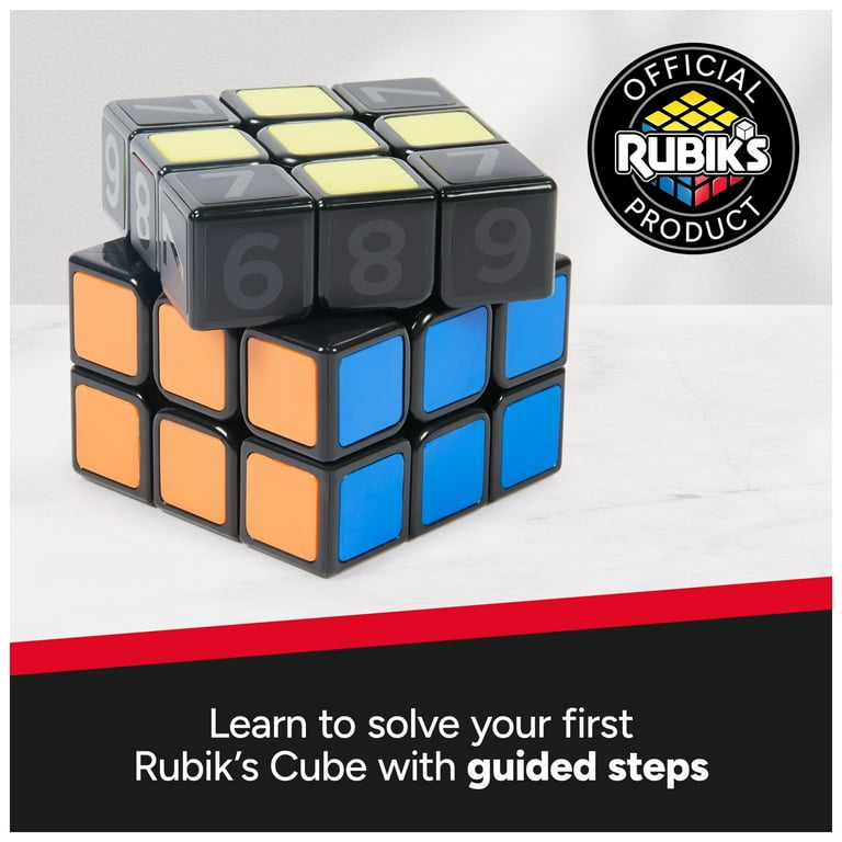 Rubik's Cube Learn To Solve Bundle - 3x3 Original + 2x2 Mini + Apprentice Cube Set For Beginners 1 thumbnail image