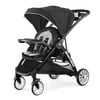 Chicco BravoFor2 LE Standing/Sitting Double Stroller, Crux (Black)