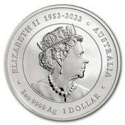2024 Australia 1 oz Silver Lunar Dragon BU (Series III)