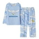 thumbnail image 2 of Conjuntos de pijamas de seda de leche para niños, ropa de dormir de Anime Kawaii Sanrioed, Cinnamoroll Kuromi, ropa de casa para niños y niñas, otoño 2023, 2 of 4