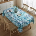 thumbnail image 2 of Colorful Tie Dye Pattern Rectangle Tablecloth 60"x84",Waterproof Polyester Rectangle Table Cloth, Wipeable Spillproof Polyester Tablecloth for Dining, Camping, Indoor and Outdoor, 2 of 5