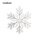 thumbnail image 3 of Kearding Adorno de techo colgante de guirnalda reutilizable de decoración de copo de nieve de Navidad Type3 NO3, 3 of 6