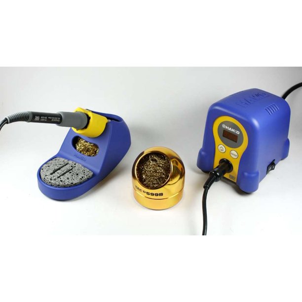 Hakko FX888D Soldering Station with 599B Tip Cleaner