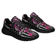 thumbnail image 6 of Breast Cancer Awareness Fight For Breast Cancer Shoes Sneakers for Women Men Black Size 4.5, 6 of 7