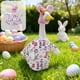 thumbnail image 1 of Decoraciones de Pascua, adornos de Pascua, regalos de Pascua, trajes de ganso de Pascua, estatua de ganso, vestido de Pascua, trajes de ganso de patio, conjunto de sombrero para estatua de 23 pulgadas, 1 of 8