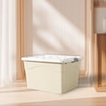 thumbnail image 4 of Caja de almacenamiento gruesa, para guardar colchas y juguetes, para organizar ropa y el hogar., 4 of 6