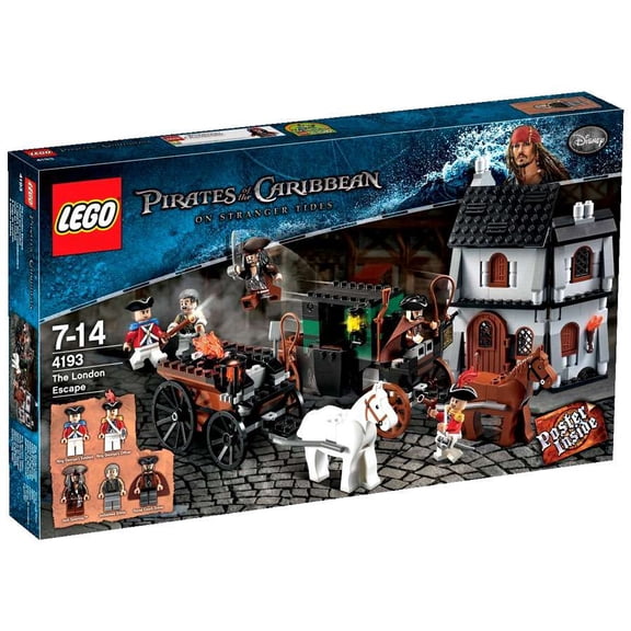 Pre-Owned Pirates of the Caribbean The London Escape Set LEGO 4193 [Damaged Package]