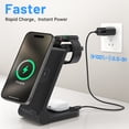 thumbnail image 7 of 2025 Wireless Fast Charger for Apple, Android Charging Station, 3 in 1 Travel Charger for Multiple Devices,Compatible for iPhone 17 16 15 14 13, Apple Watchs, Air pods, Gift Idea, Home, Office Use, 7 of 7