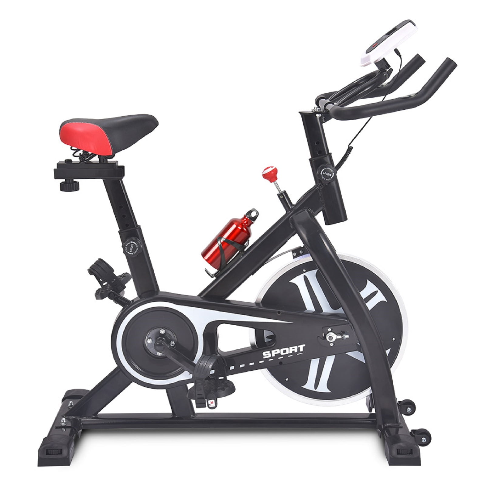 Stationary Exercise Bike Fitness Cycling Bicycle Cardio Home Sport Gym Trainer