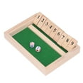 thumbnail image 4 of Jeu de Tuiles à Retourner en dés, Jouet Éducatif Flexible Jeu de Société de Tuiles à Retourner pour Rassemblement d'Amis Vert, 4 of 8
