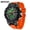 Orange, variant on EXPLOJOY Men's G-Style Dual Display Sport Watch – Waterproof Quartz Chronograph Wristwatch for Outdoor & Tactical Use