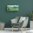 thumbnail image 4 of Canvas Wall Art - Bob Fair 'Fields and Stream' Wall Art for Living Room, Bedroom, or Office Décor by Trademark Fine Art - 47 x 24 Inches, 4 of 4