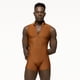 thumbnail image 4 of Chaleco con cremallera de cuello alto para hombre, traje de baile de una pieza para gimnasia deportiva y fitness para hombre, 4 of 4