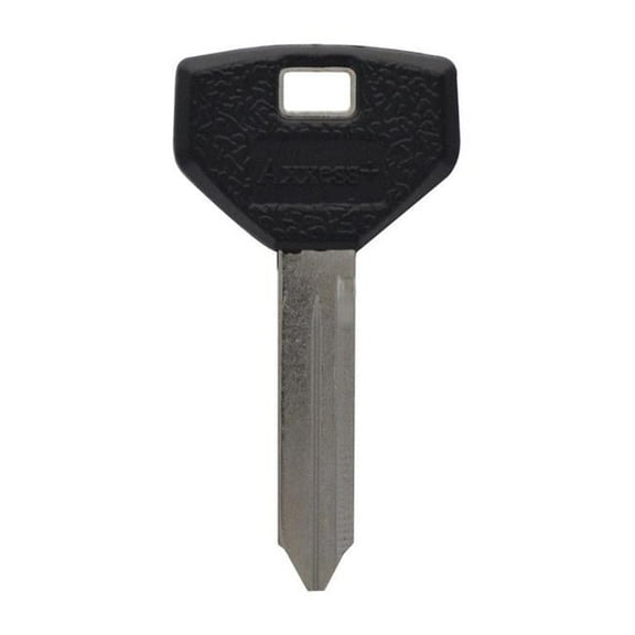 Hillman  Key Krafter Automotive Blank 19R1 Double Sided Universal Key for Chrysler - Black & Silver, Pack of 5