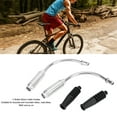 thumbnail image 4 of Bicycle Brake Noodle Cable Pipe, Bendable Rugged V Brake Elbow Cable Guides Rustproof  for Road Bikes Black,Silver, 4 of 7