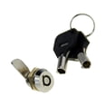 thumbnail image 1 of Ounissouiy Cerradura de leva Tubular para cajón con llaves, juego de herramientas de cilindro para armario, cerraduras de muebles DIY, Hardware Conjuntos de muebles de dormitorio, 1 of 6