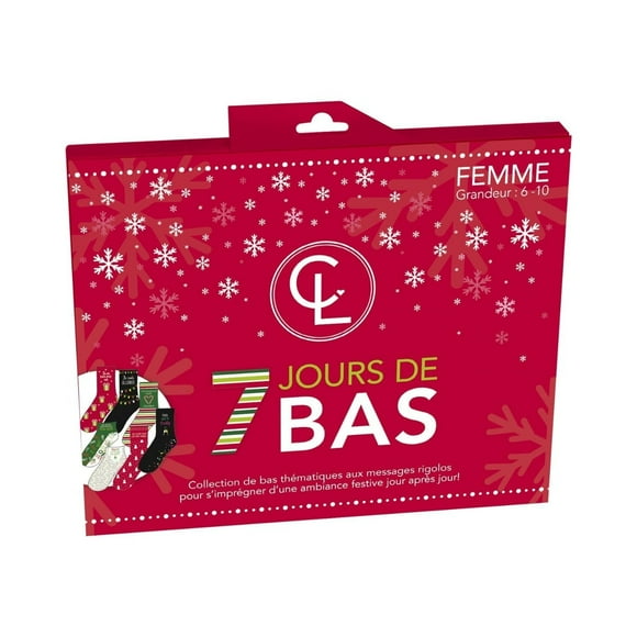 Chantal Lacroix - Christmas Stocking Advent Calendar, For Women Size 6-10