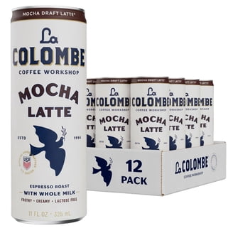 La Colombe Mocha Draft Latte Coffee Drink, Cold Brew with Cocoa, 9