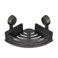 thumbnail image 2 of Corner Shower Caddy Suction Cups, Corner Shower Shelf for Inside Shower, Organizer Suction for Bathrooms Storage, No-Drilling Removable Bathroom Storage,Black, 2 of 5