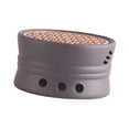 thumbnail image 2 of Calentador de tetera redondo, base calentadora de café para té, café, tazas, hogar, tetera de vidrio , Negro Estilo B BLESIY Calentador de tetera con vela, 2 of 8