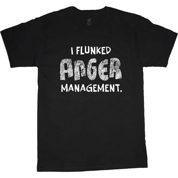 Anger Management Funny T-shirt Men's Big and Tall Graphic Tee
