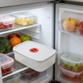 thumbnail image 4 of Transparent Plastic Food Storage Container with Sealed Lid, Stackable Airtight Kitchen Organizer, Clear Visible Container, for Snacks, Grains, Household Storage Box,1Pc, 4 of 6
