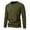 Army Green, variant on VJATTWR Men's Long Sleeve Hoodie Shirt, Lightweight French Fabric, Pocket, Casual Comfort Xl