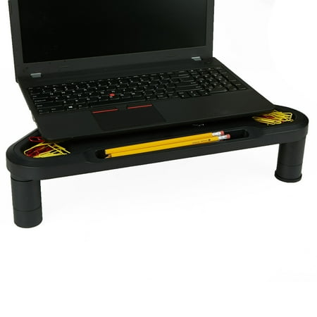 Mind Reader - Plastic Triangle Monitor Stand Corner