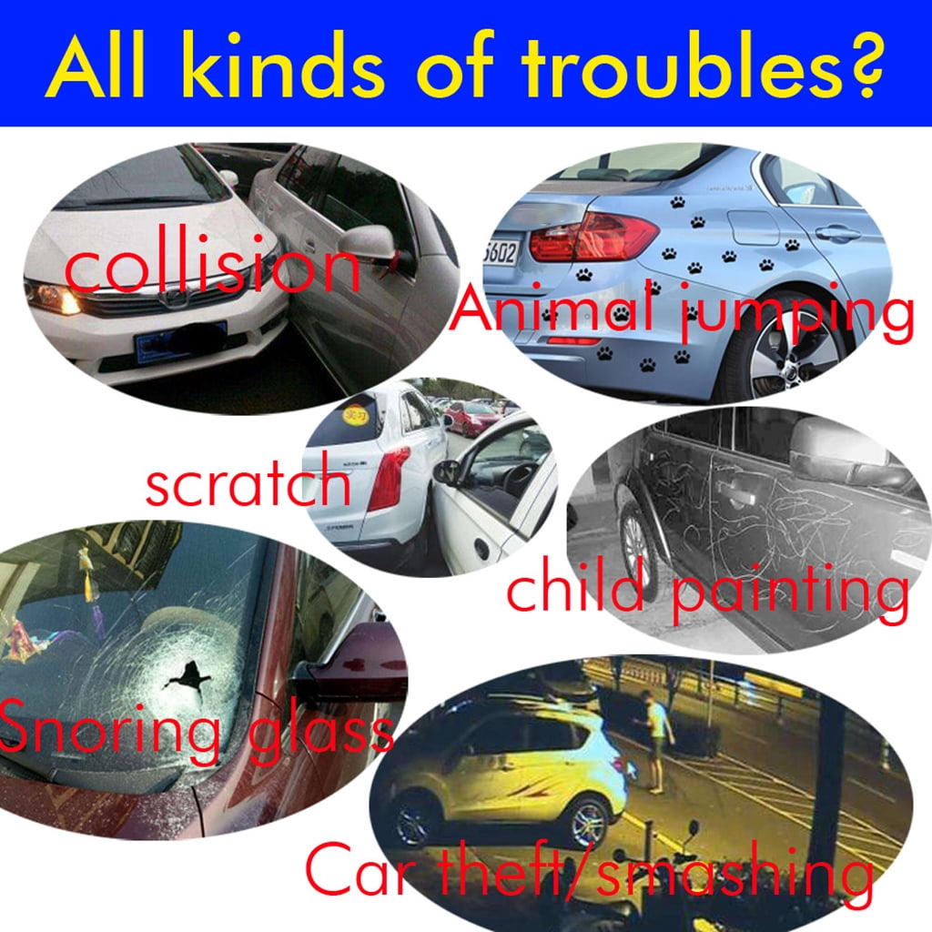 Luwecf New Car Burglar Alarm Keyless Entry Security Protecting System Anti- Device