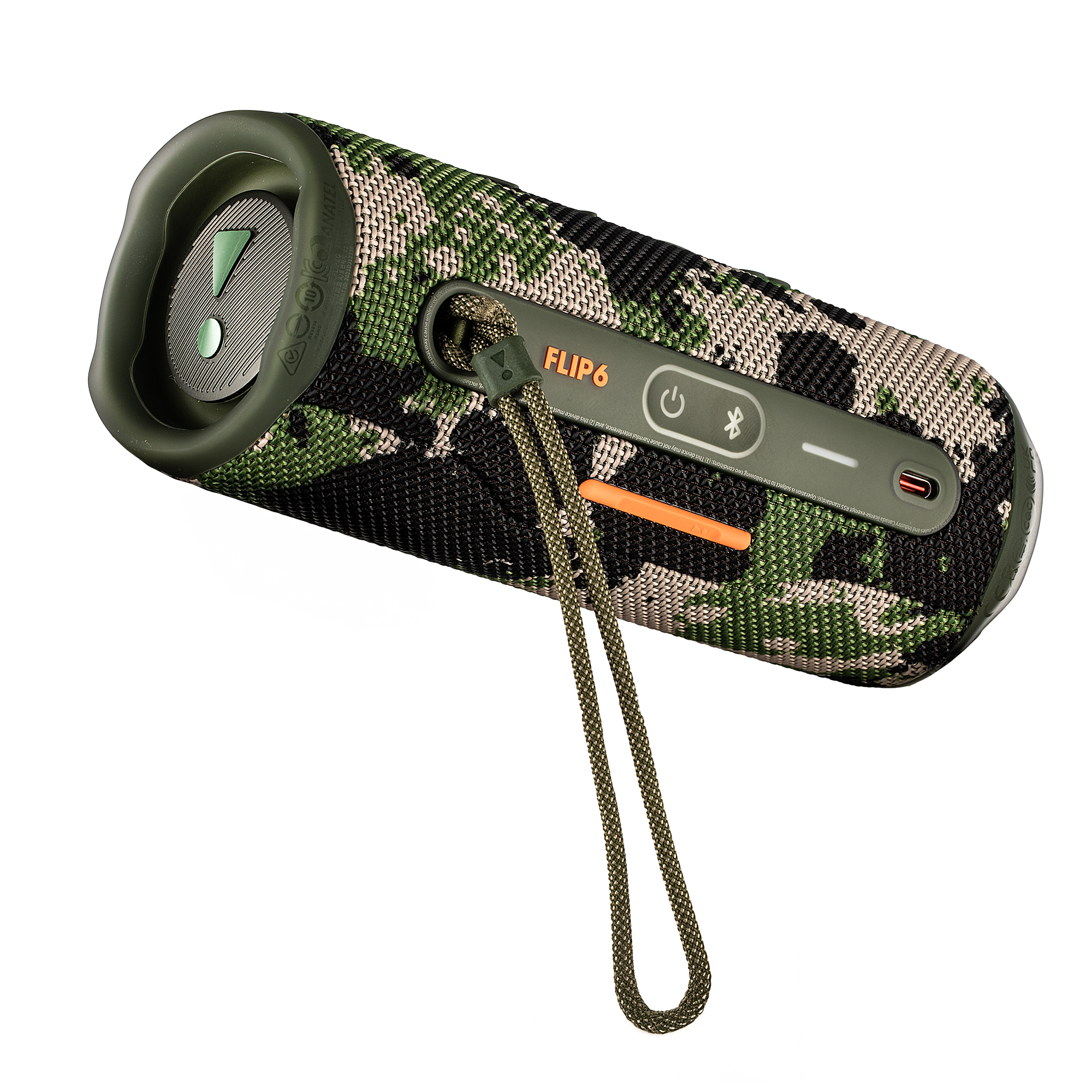 JBL Flip 6 Portable Bluetooth Speaker, IP67 Waterproof, Deep Bass, Squad Bundle with Travel Case (International Model)